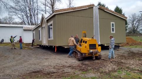 Placing Manufactured Home
